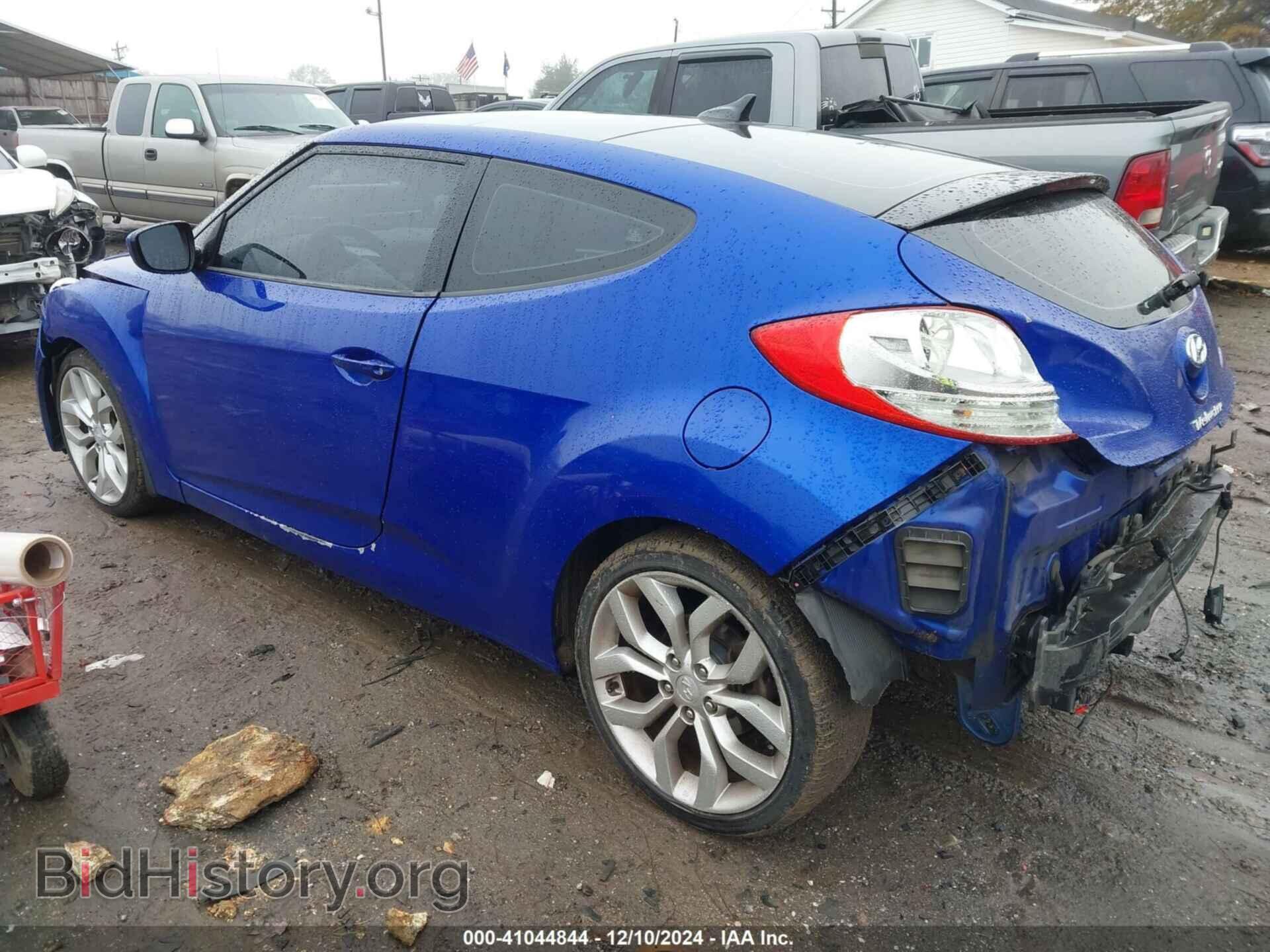 2012 HYUNDAI VELOSTER - VIN: KMHTC6AD1CU027063 - Фото 3