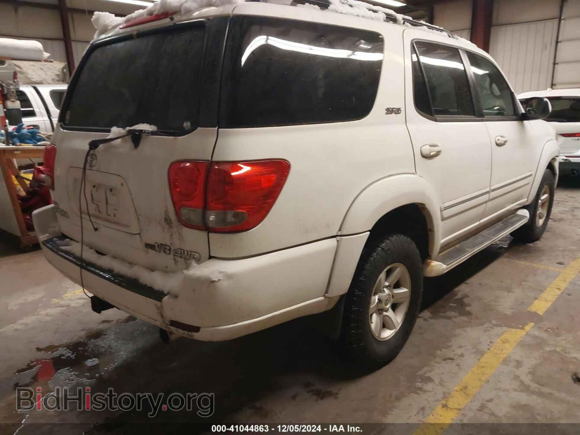 2007 TOYOTA SEQUOIA - VIN: 5TDBT44A87S280512 - Фото 4