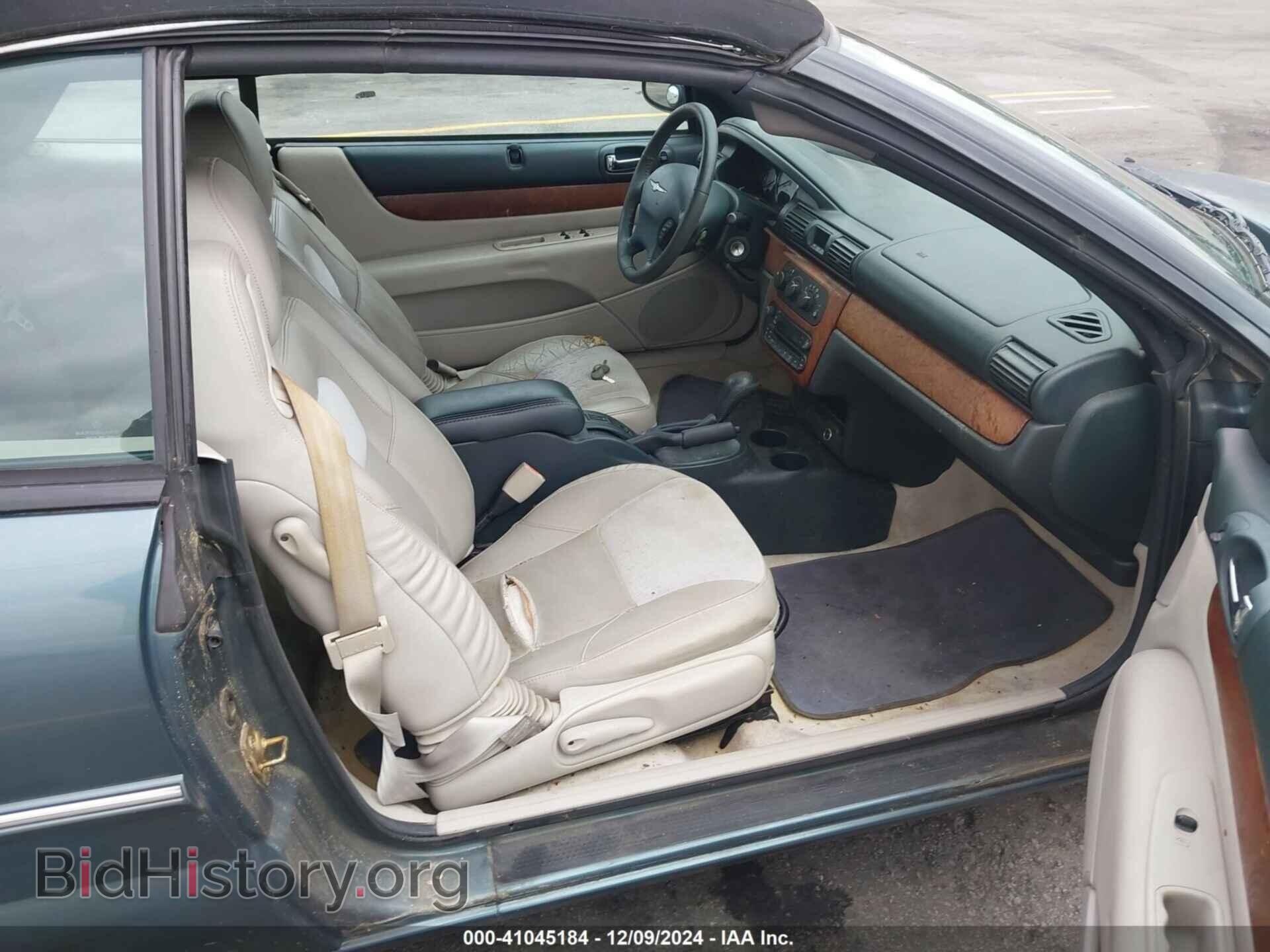 2005 CHRYSLER SEBRING - VIN: 1C3EL65R05N629263 - Фото 5