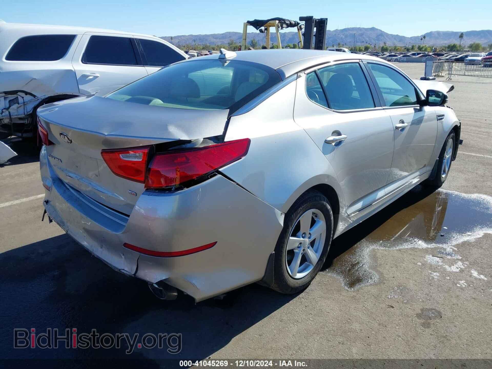 2015 KIA OPTIMA - VIN: 5XXGM4A71FG448213 - Фото 4