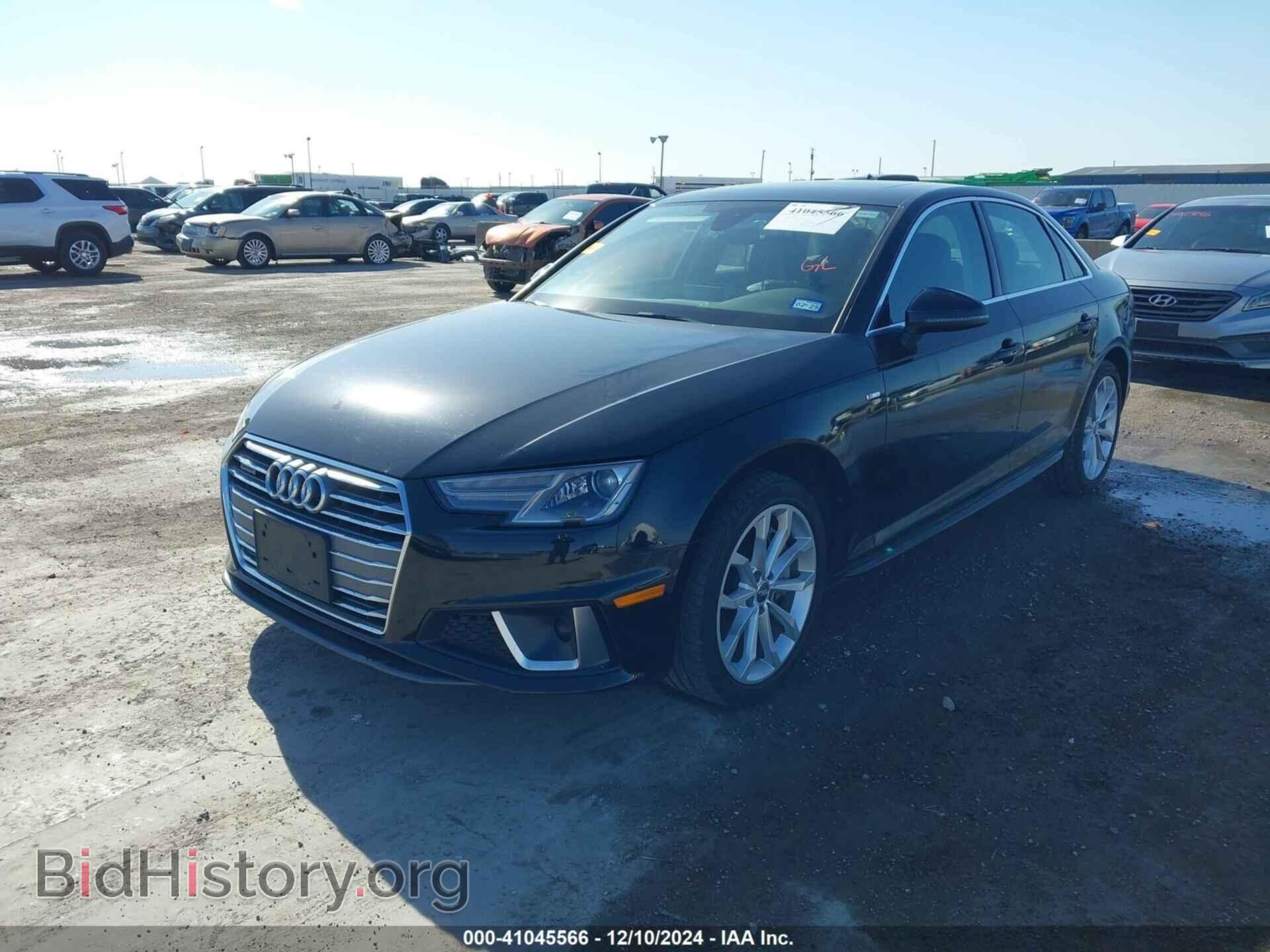 2019 AUDI A4 - VIN: WAUDNAF40KA024392 - Фото 2