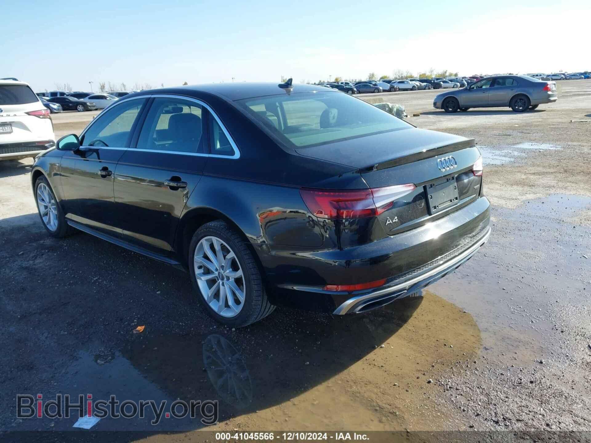 2019 AUDI A4 - VIN: WAUDNAF40KA024392 - Фото 3