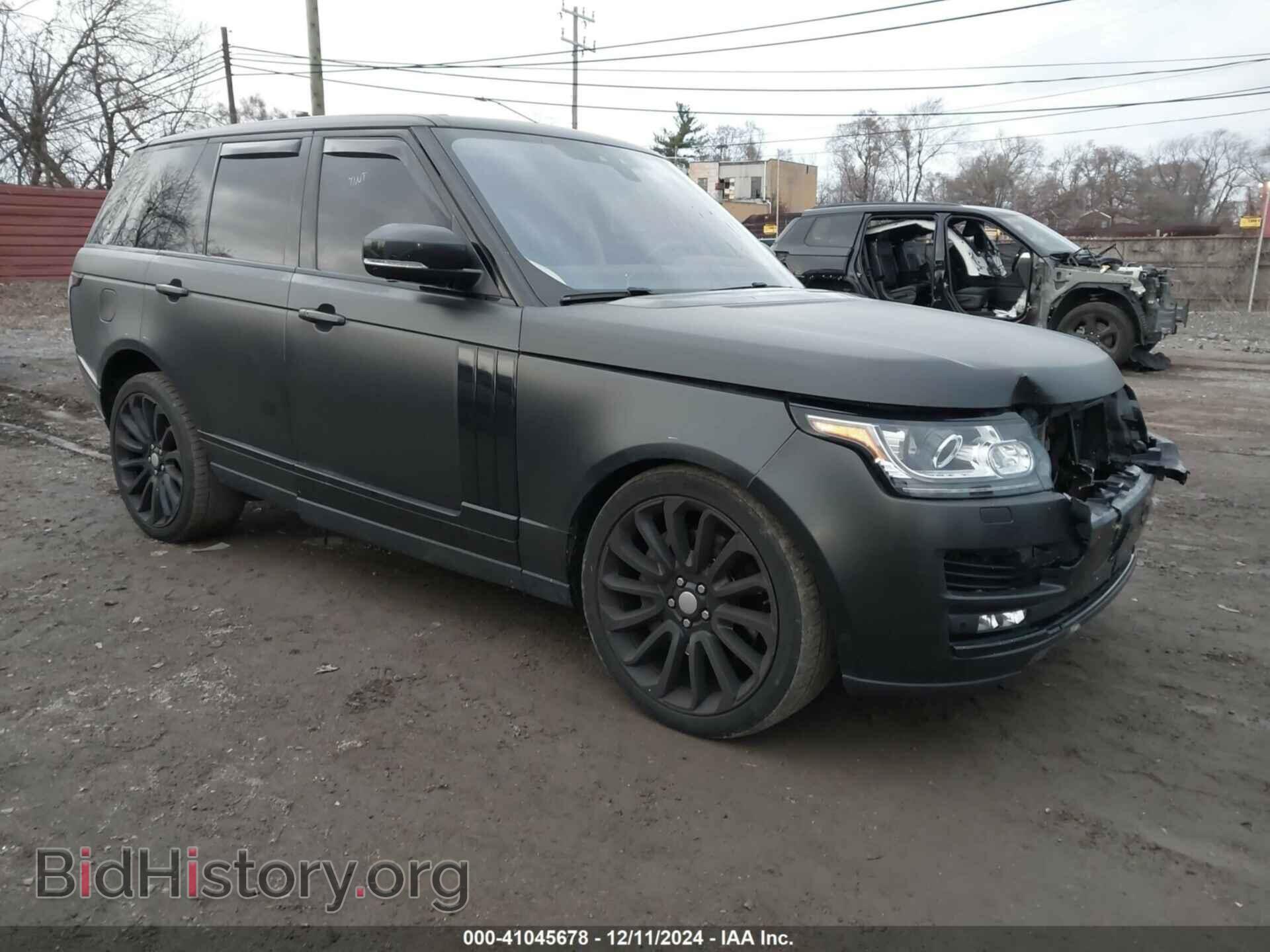 Photo SALGS2FE8HA326604 - LAND ROVER RANGE ROVER 2017