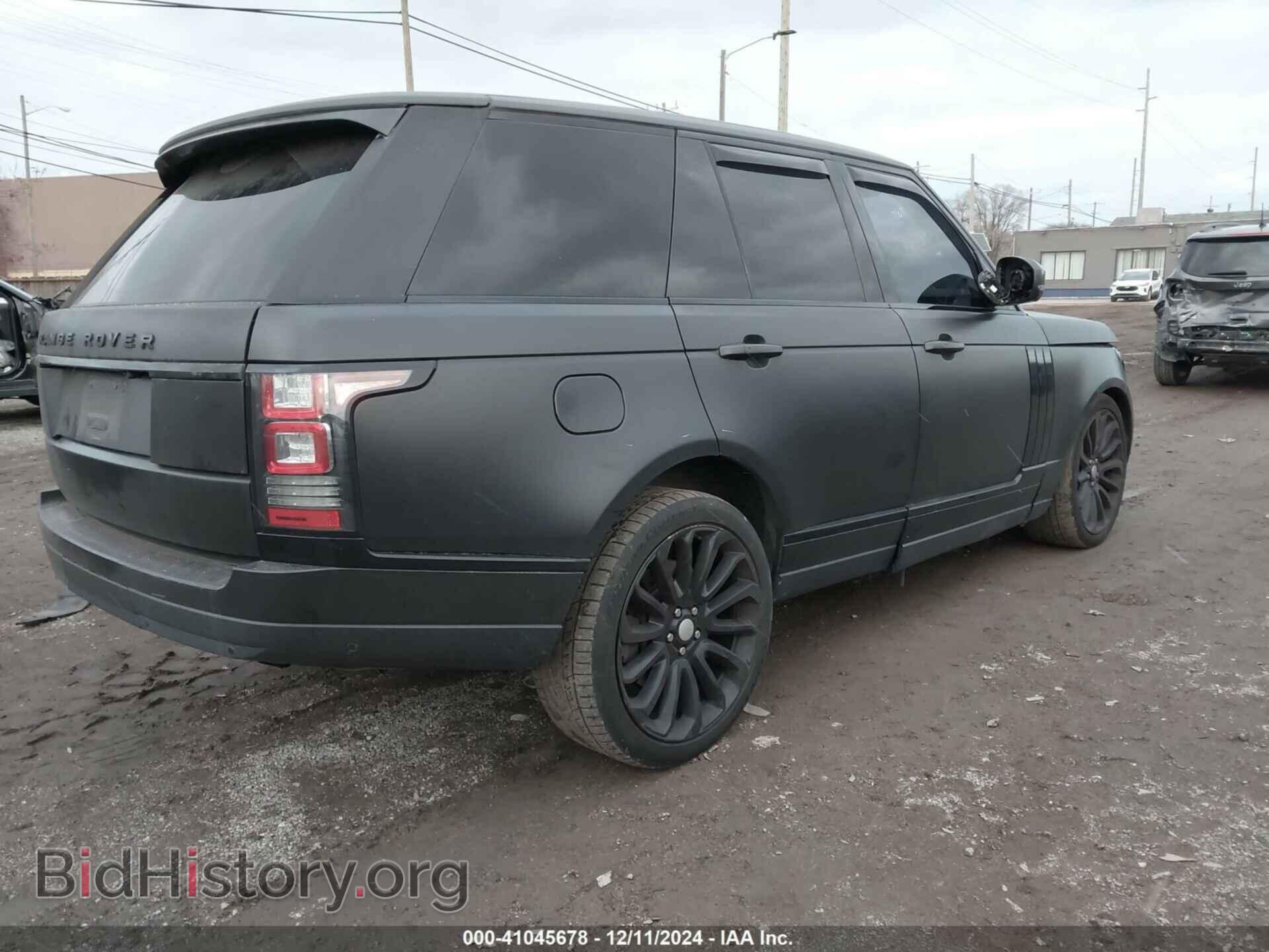 2017 LAND ROVER RANGE ROVER - VIN: SALGS2FE8HA326604 - Фото 4
