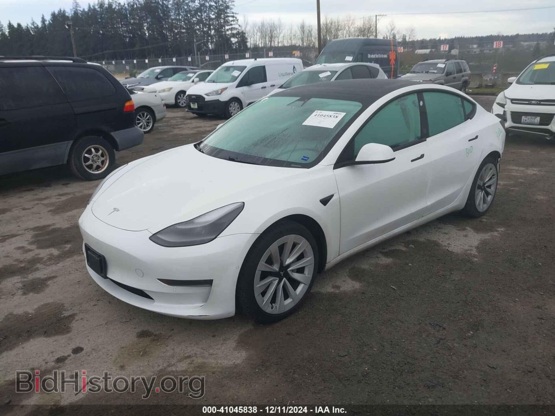 2021 TESLA MODEL 3 - VIN: 5YJ3E1EA5MF071370 - Фото 2