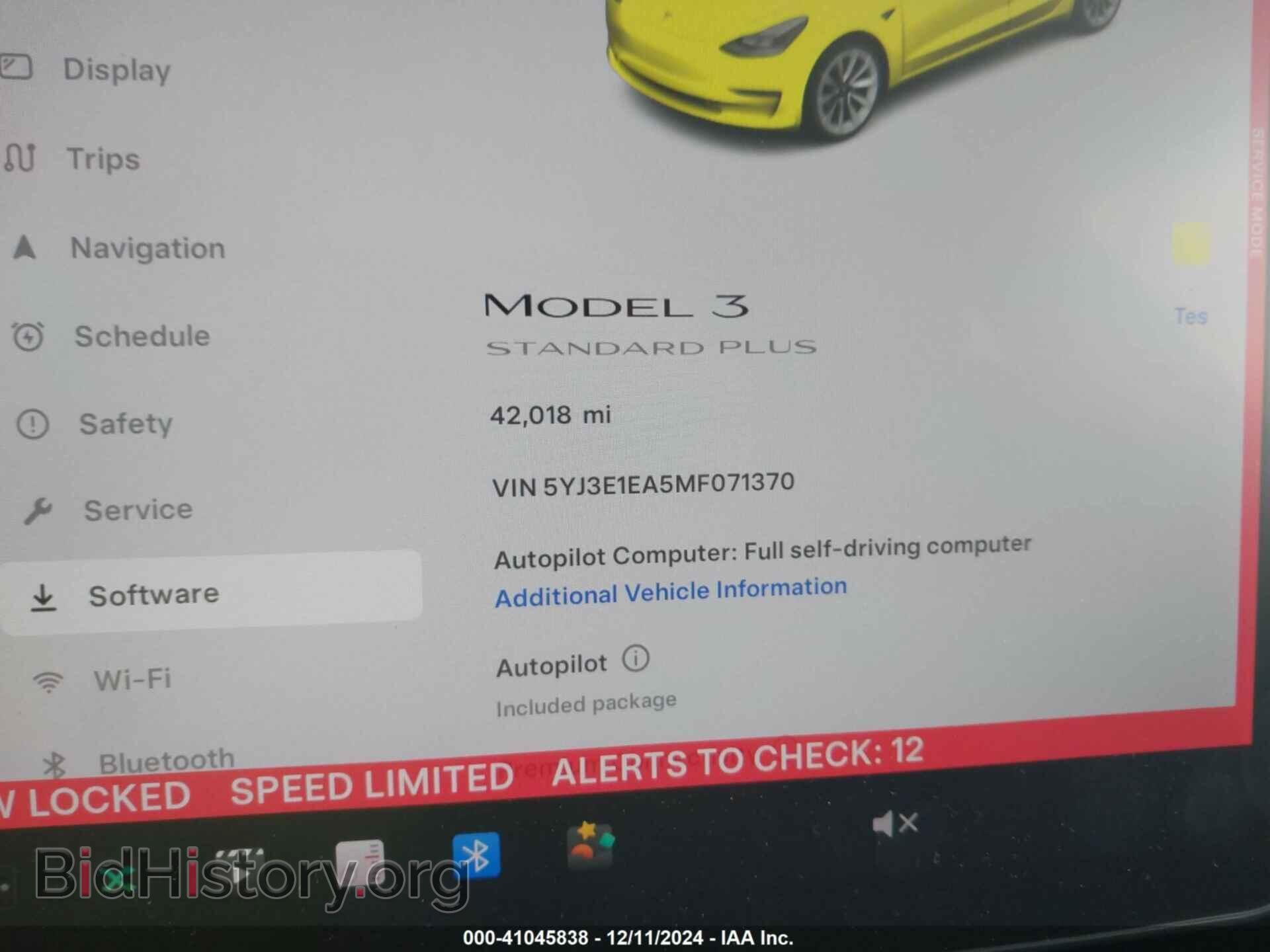 2021 TESLA MODEL 3 - VIN: 5YJ3E1EA5MF071370 - Фото 7
