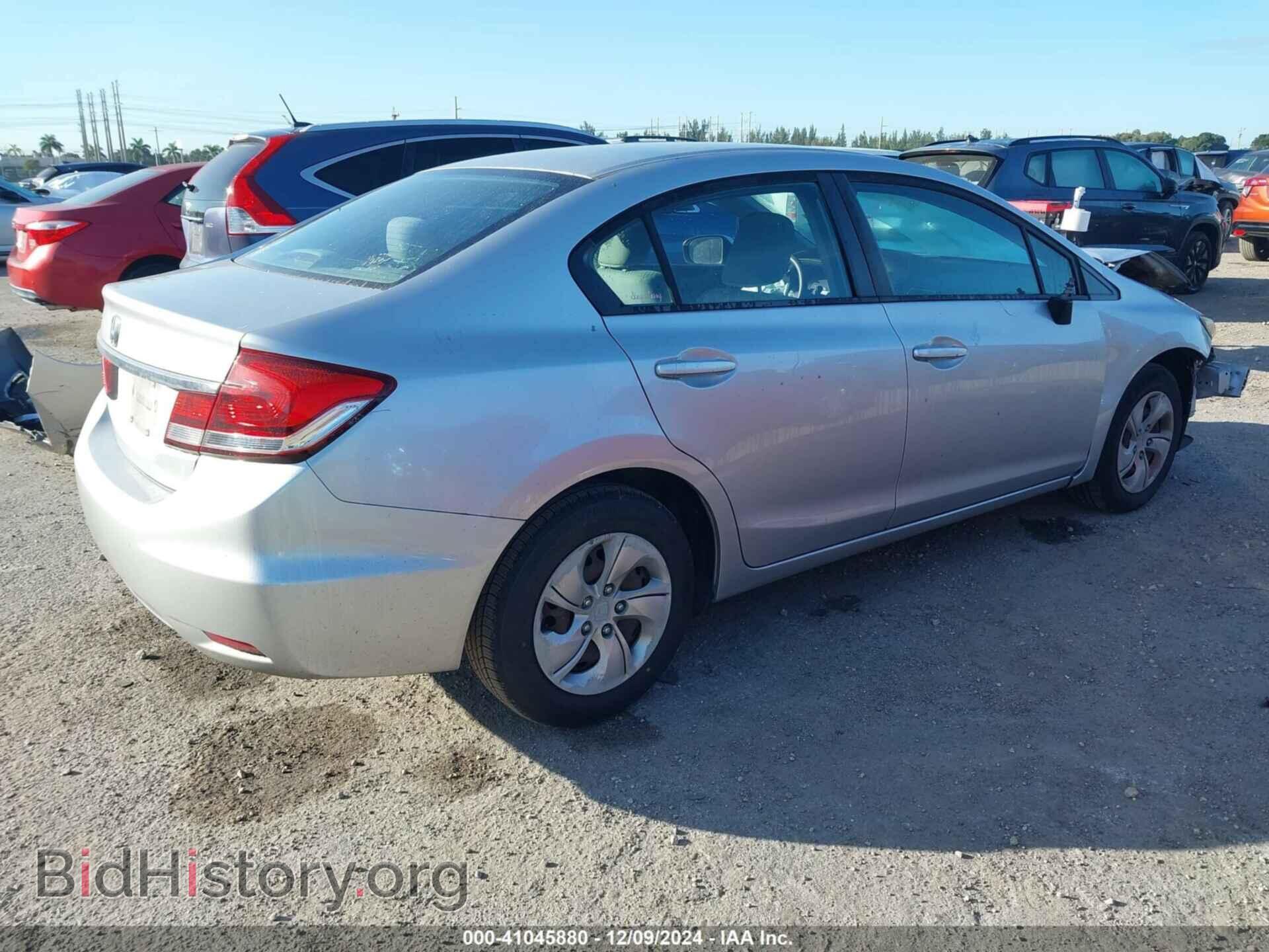 2015 HONDA CIVIC - VIN: 19XFB2F59FE080403 - Фото 4