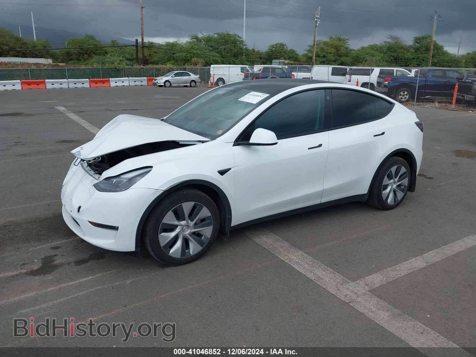 2022 TESLA MODEL Y - VIN: 7SAYGDEE5NF531913 - Фото 2