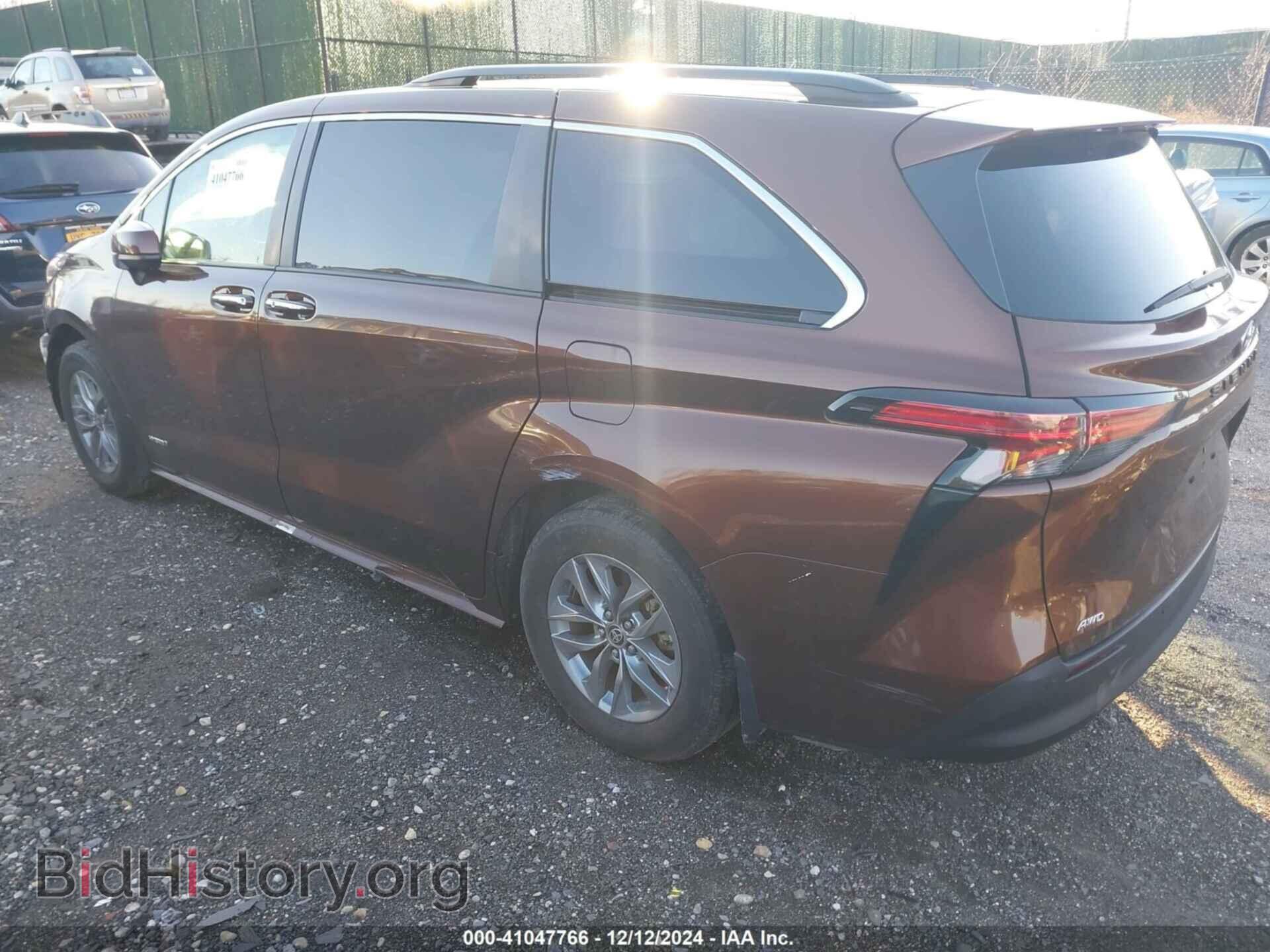 2021 TOYOTA SIENNA - VIN: 5TDYSKFCXMS036212 - Фото 3