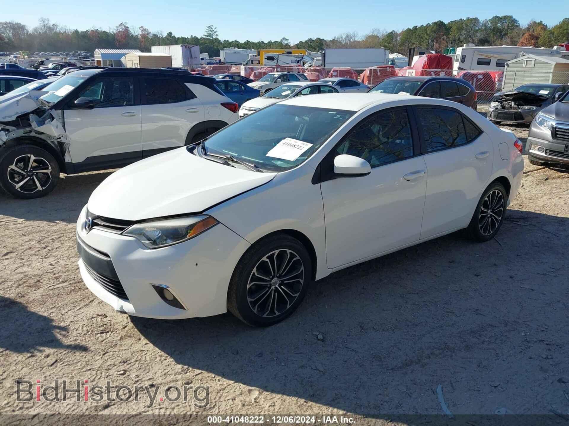 2014 TOYOTA COROLLA - VIN: 2T1BURHE7EC009616 - Фото 2