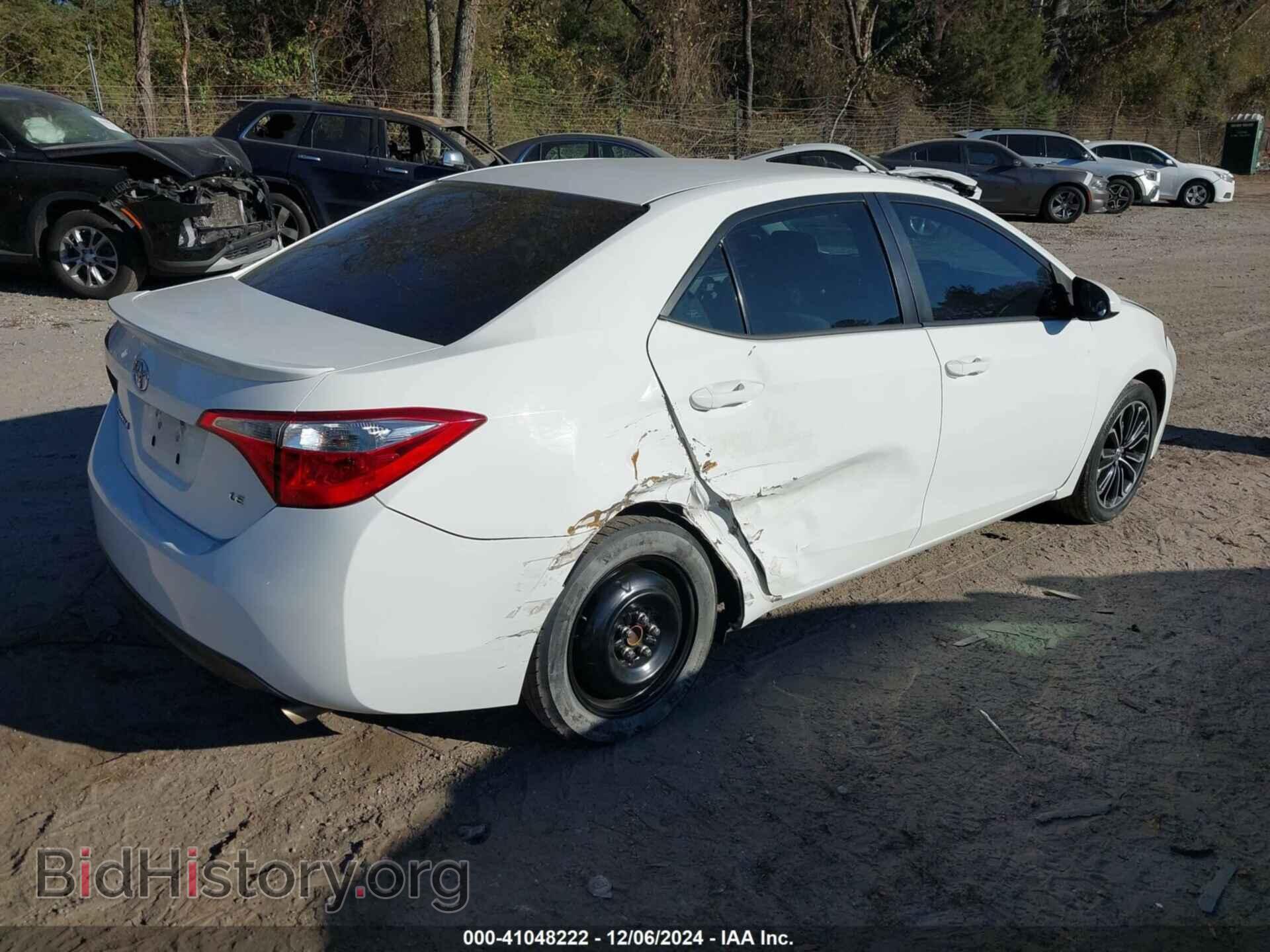 2014 TOYOTA COROLLA - VIN: 2T1BURHE7EC009616 - Фото 4