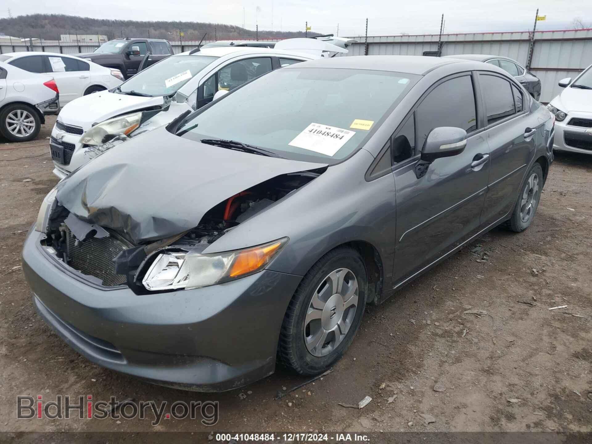 2012 HONDA CIVIC - VIN: JHMFB4F33CS004046 - Фото 2