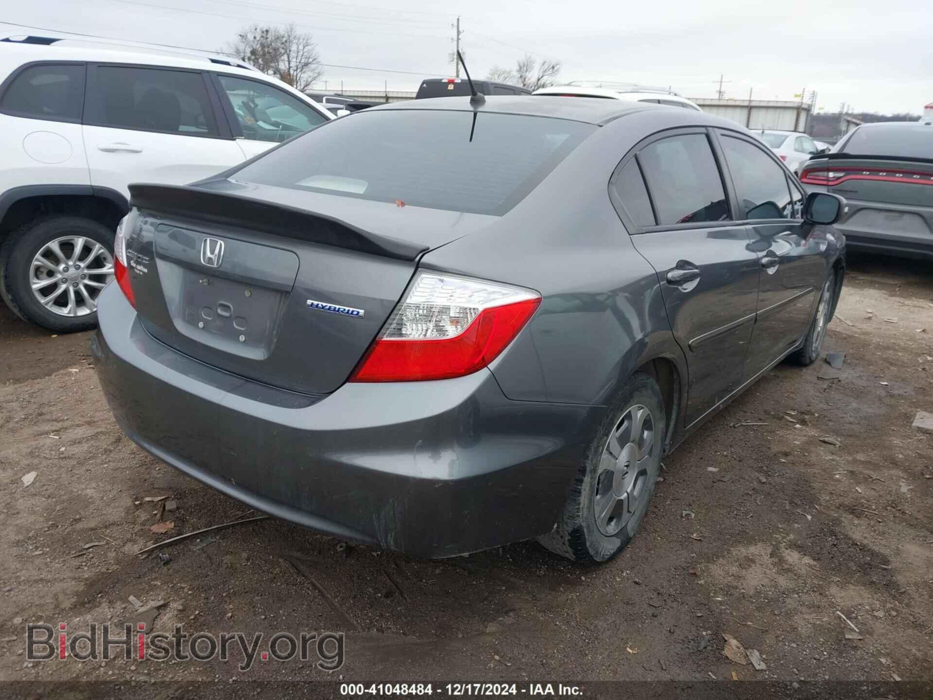 2012 HONDA CIVIC - VIN: JHMFB4F33CS004046 - Фото 4