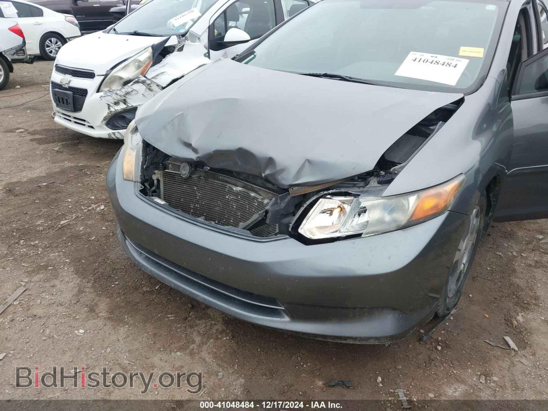 2012 HONDA CIVIC - VIN: JHMFB4F33CS004046 - Фото 6
