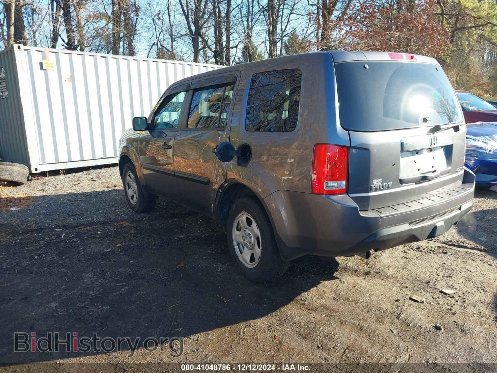 2014 HONDA PILOT - VIN: 5FNYF4H25EB036726 - Фото 3