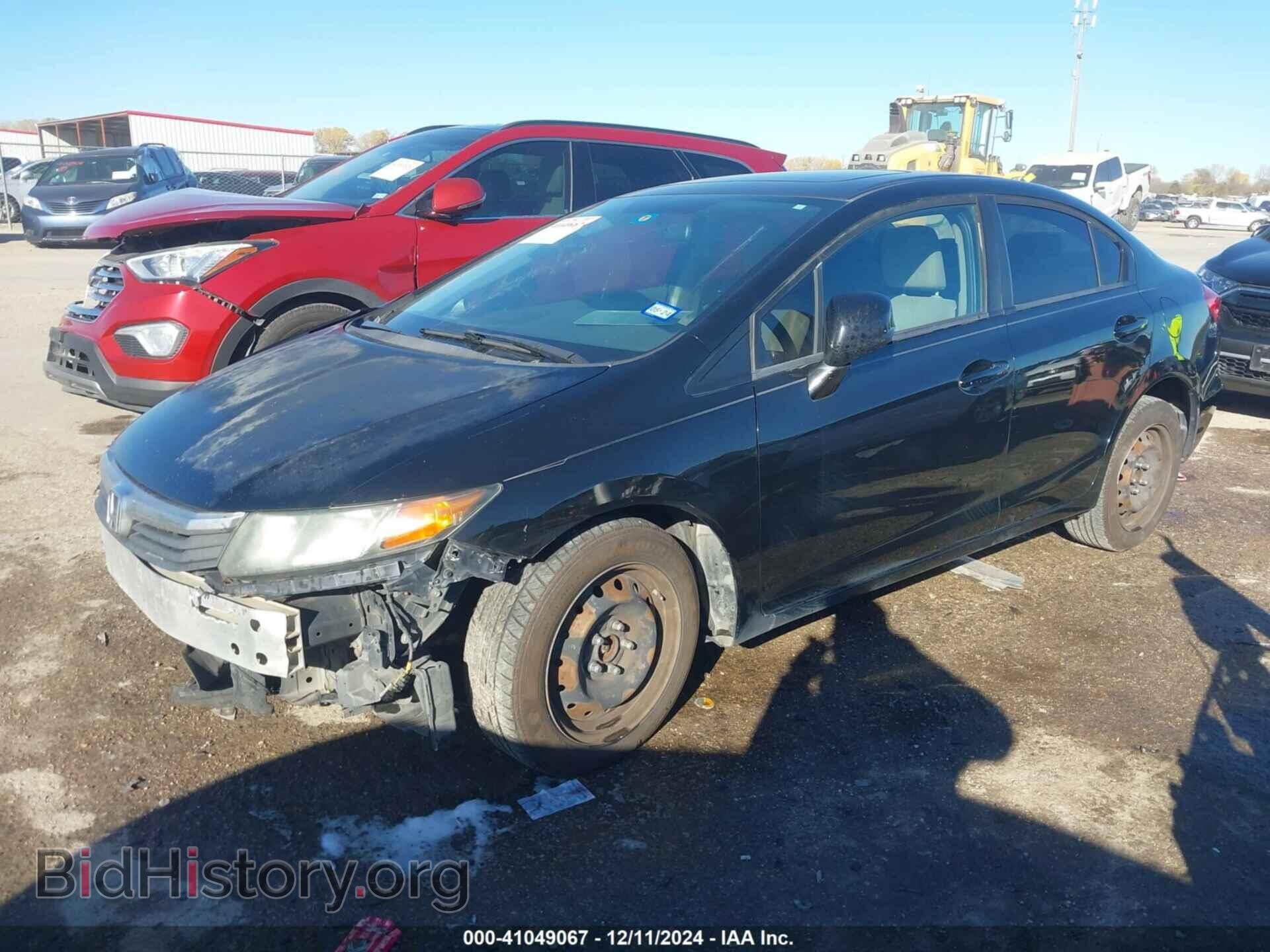2012 HONDA CIVIC - VIN: 19XFB2F85CE087712 - Фото 2