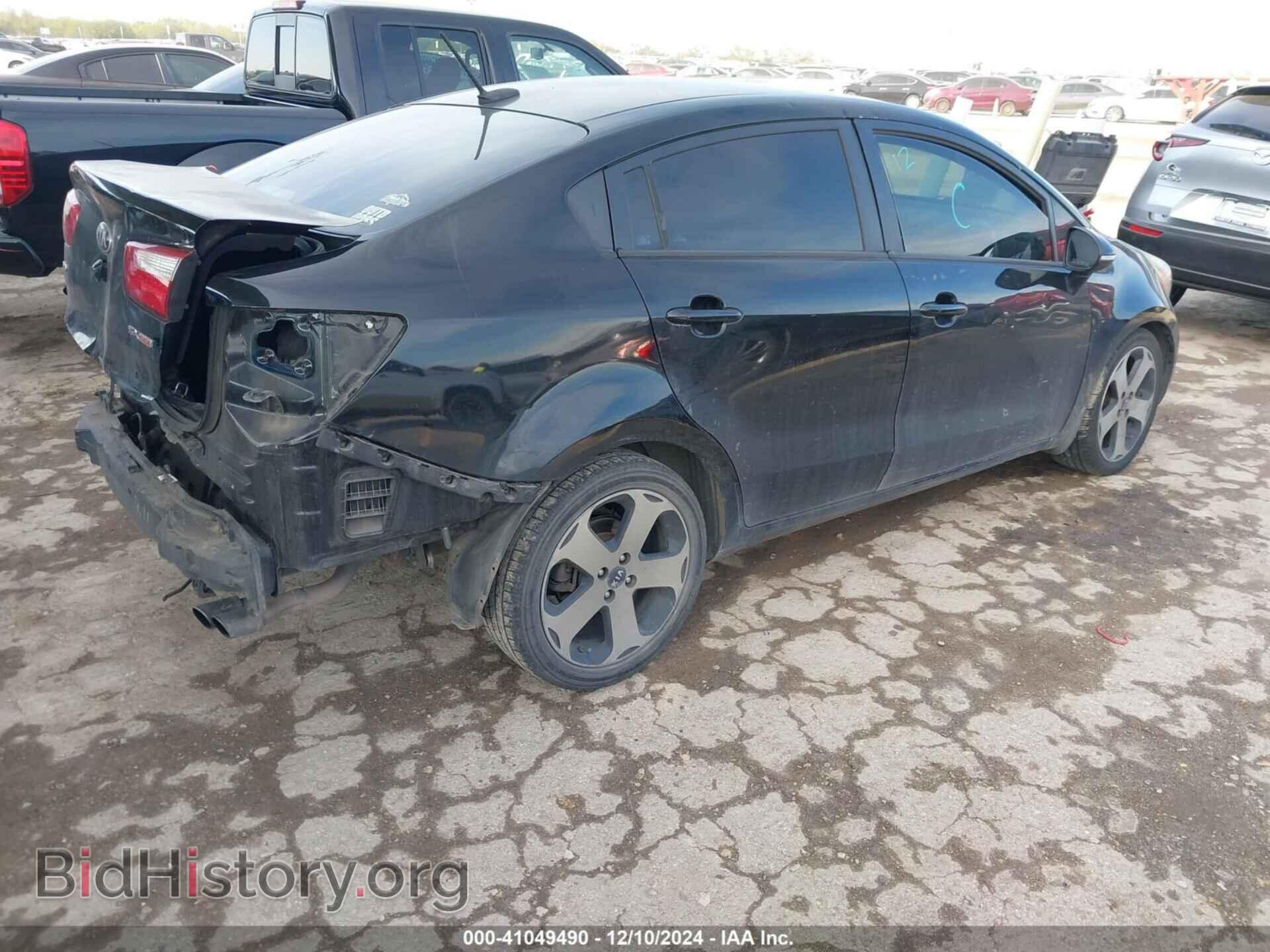 2013 KIA RIO - VIN: KNADN4A33D6206917 - Фото 4