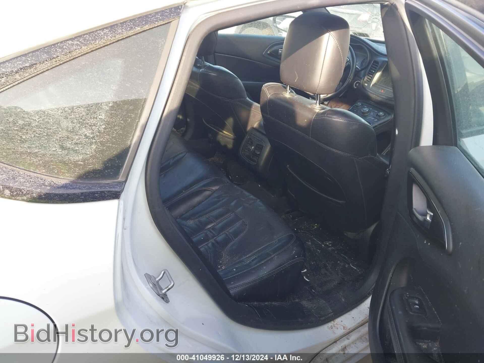 2015 CHRYSLER 200 - VIN: 1C3CCCBGXFN609046 - Фото 8