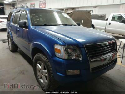 2010 Ford EXPLORER XLT, blue — VIN 1FMEU7DE3AUA80246, IAAI