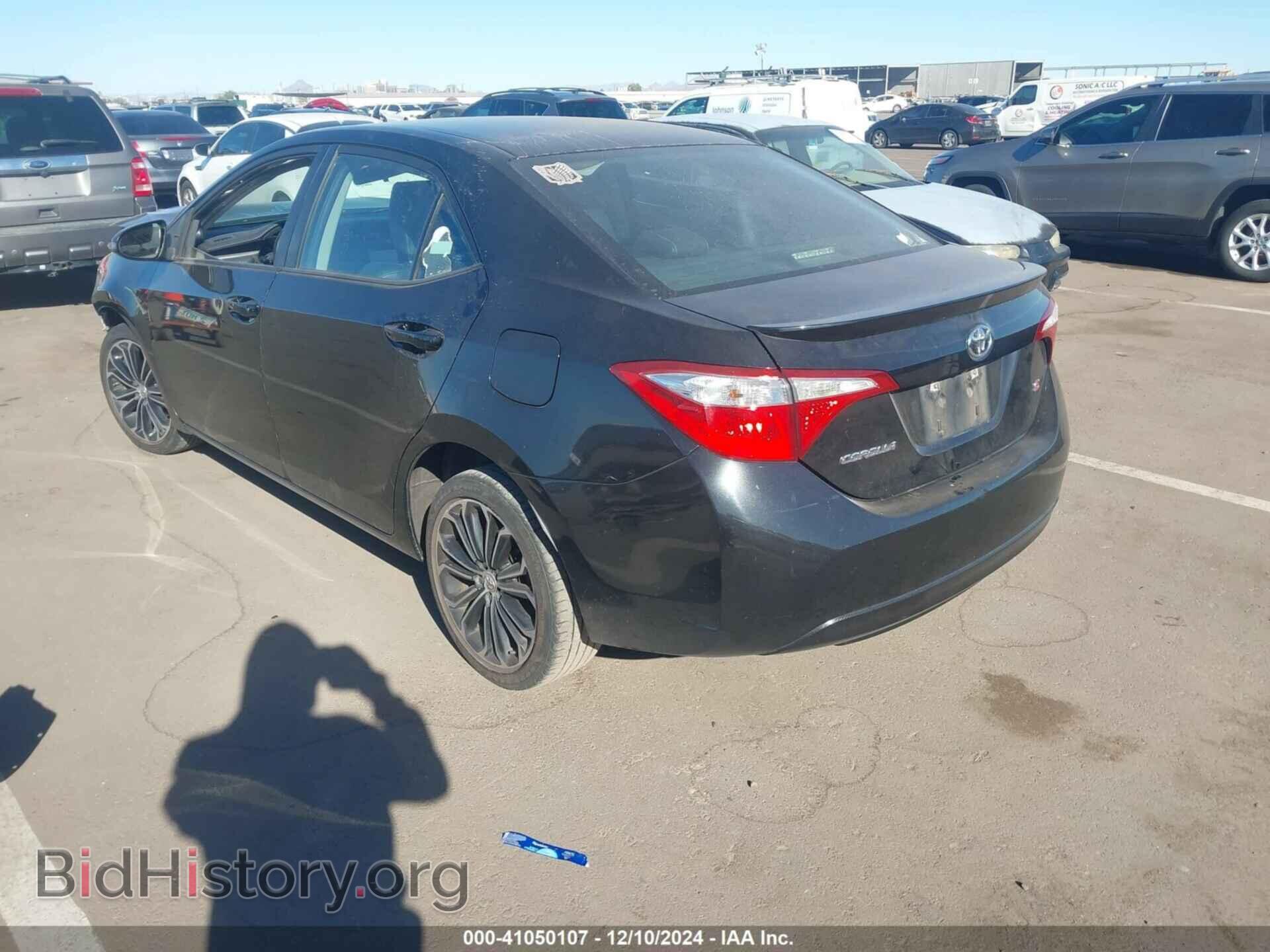 2014 TOYOTA COROLLA - VIN: 5YFBURHE9EP020200 - Фото 3