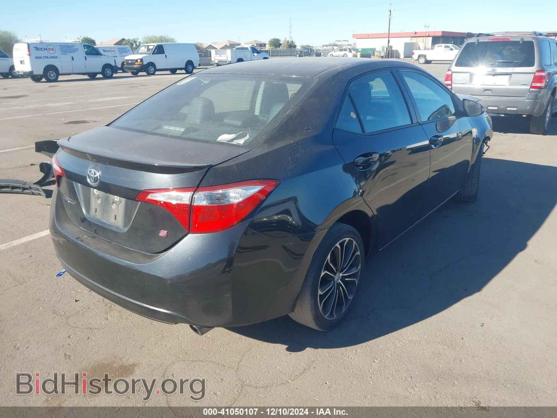 2014 TOYOTA COROLLA - VIN: 5YFBURHE9EP020200 - Фото 4