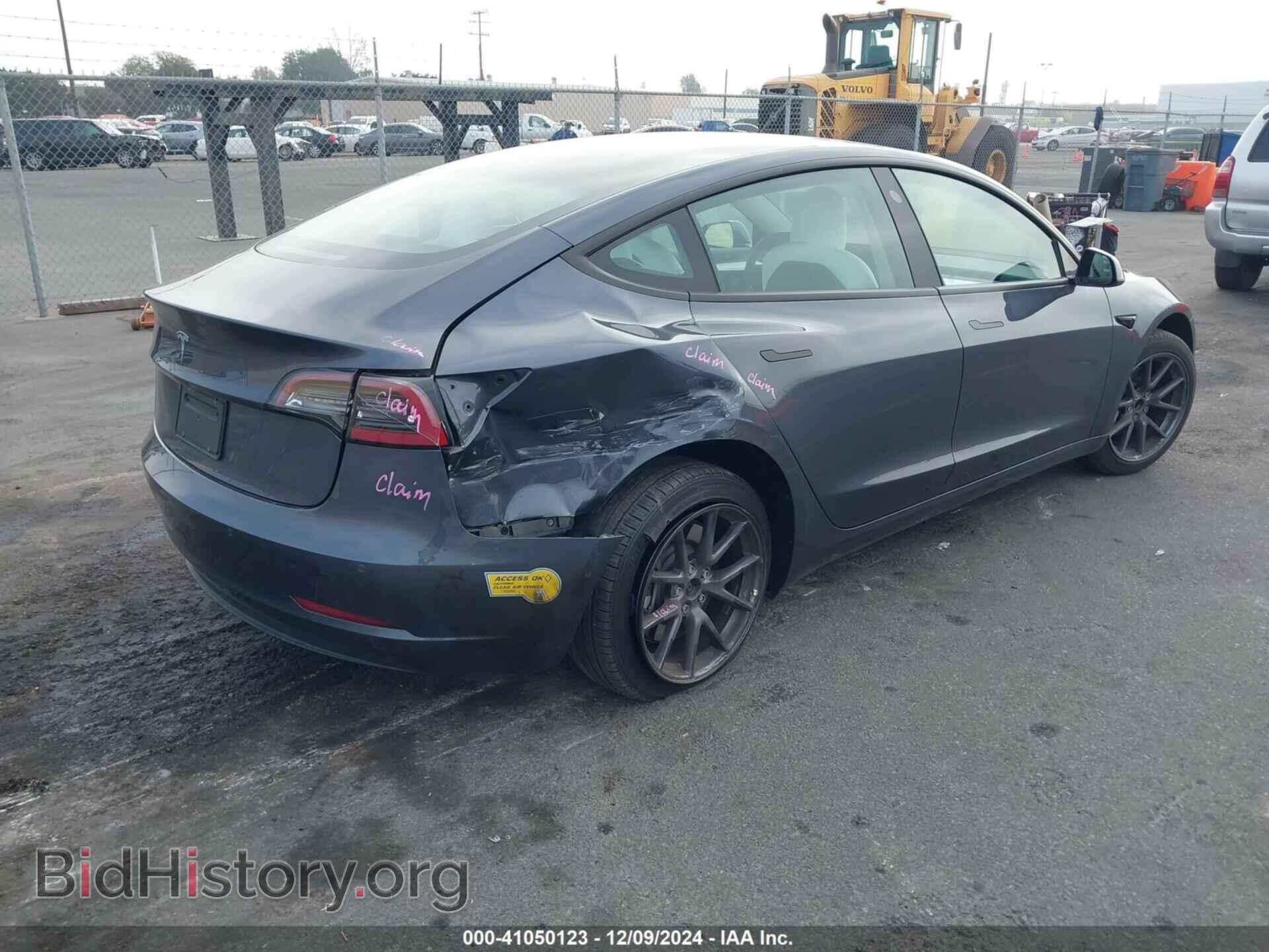 2022 TESLA MODEL 3 - VIN: 5YJ3E1EAXNF360617 - Фото 4