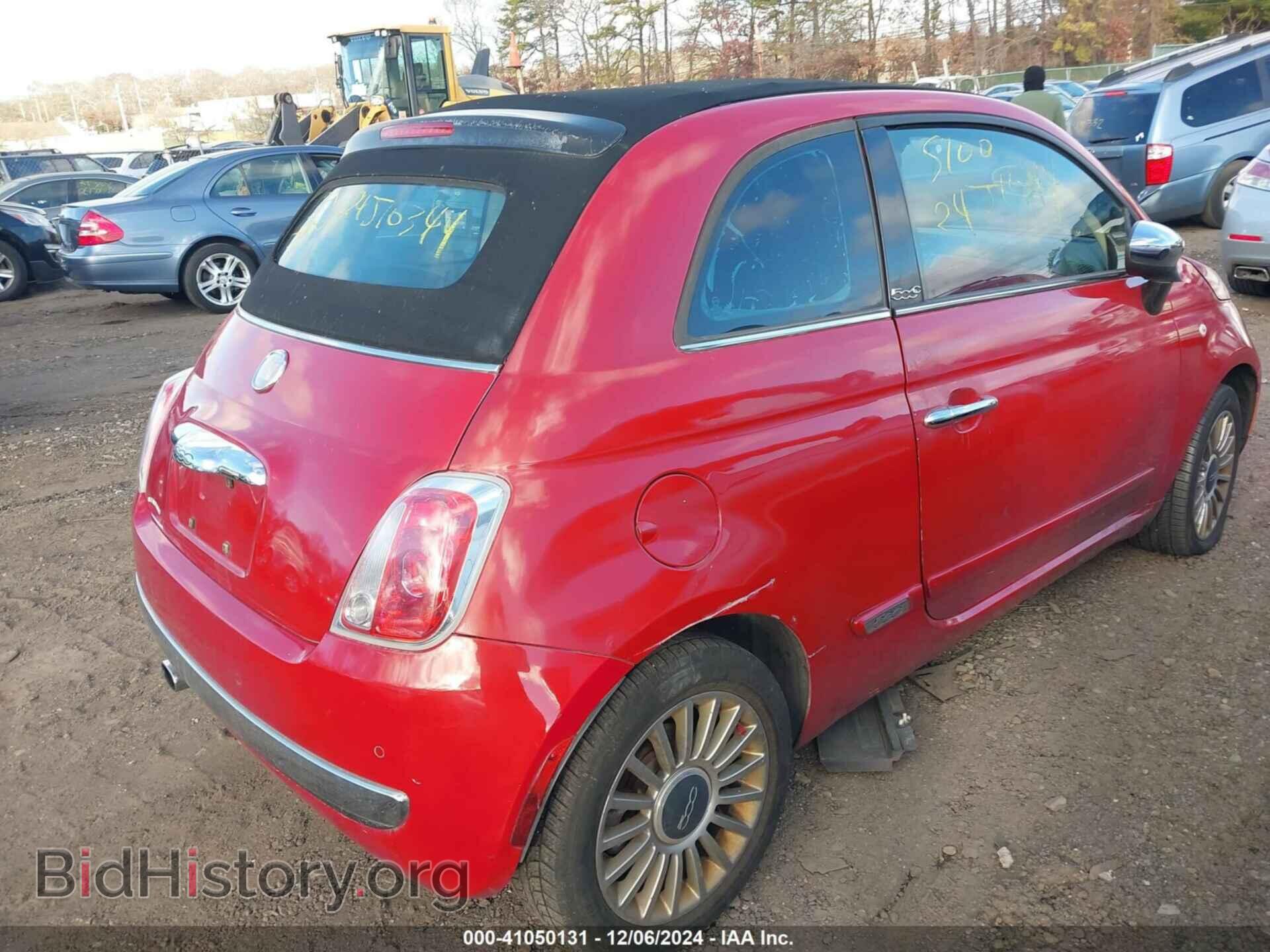 2012 FIAT 500C - VIN: 3C3CFFER3CT128640 - Фото 4