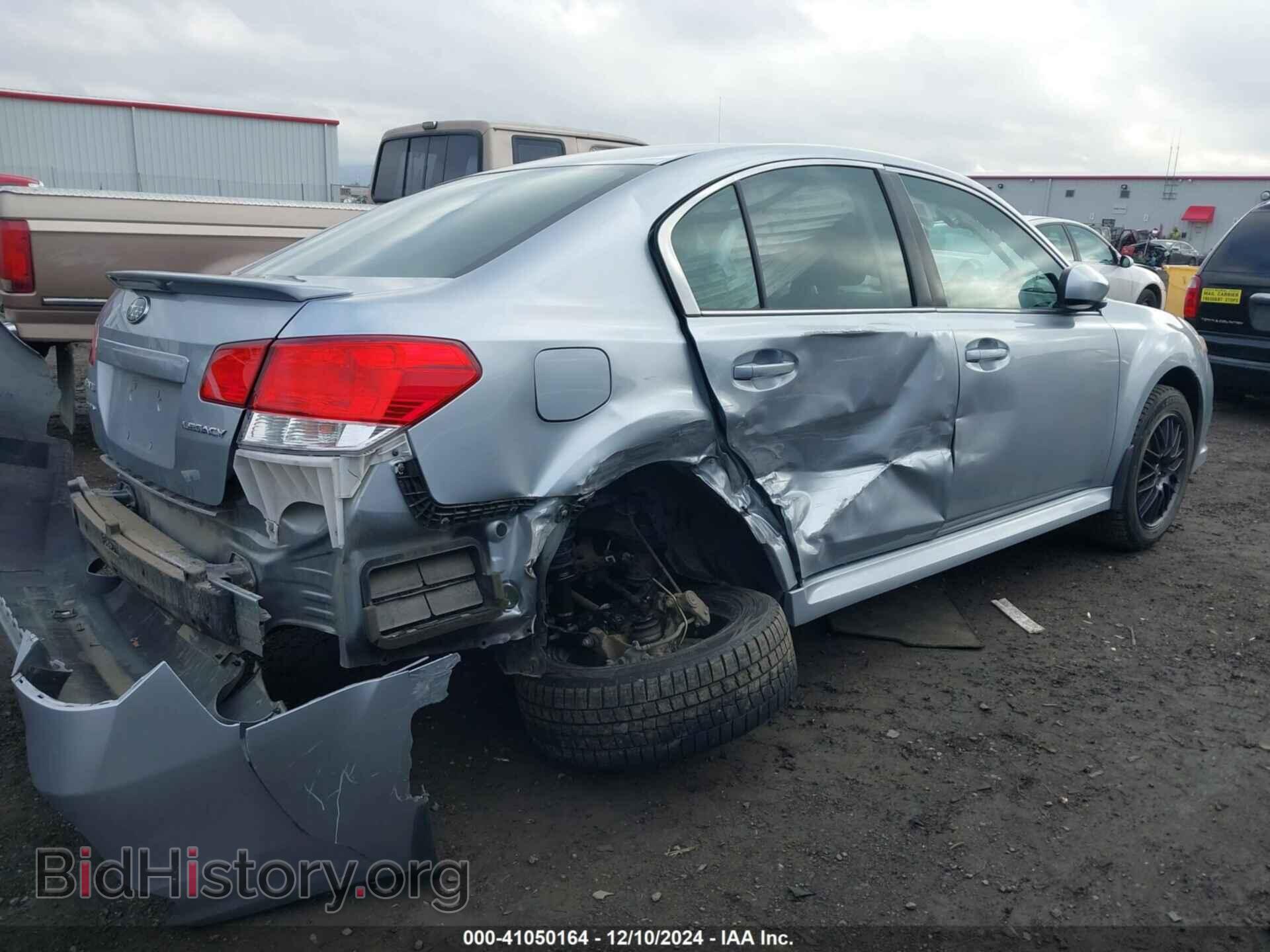 2012 SUBARU LEGACY - VIN: 4S3BMAC6XC1028664 - Фото 4