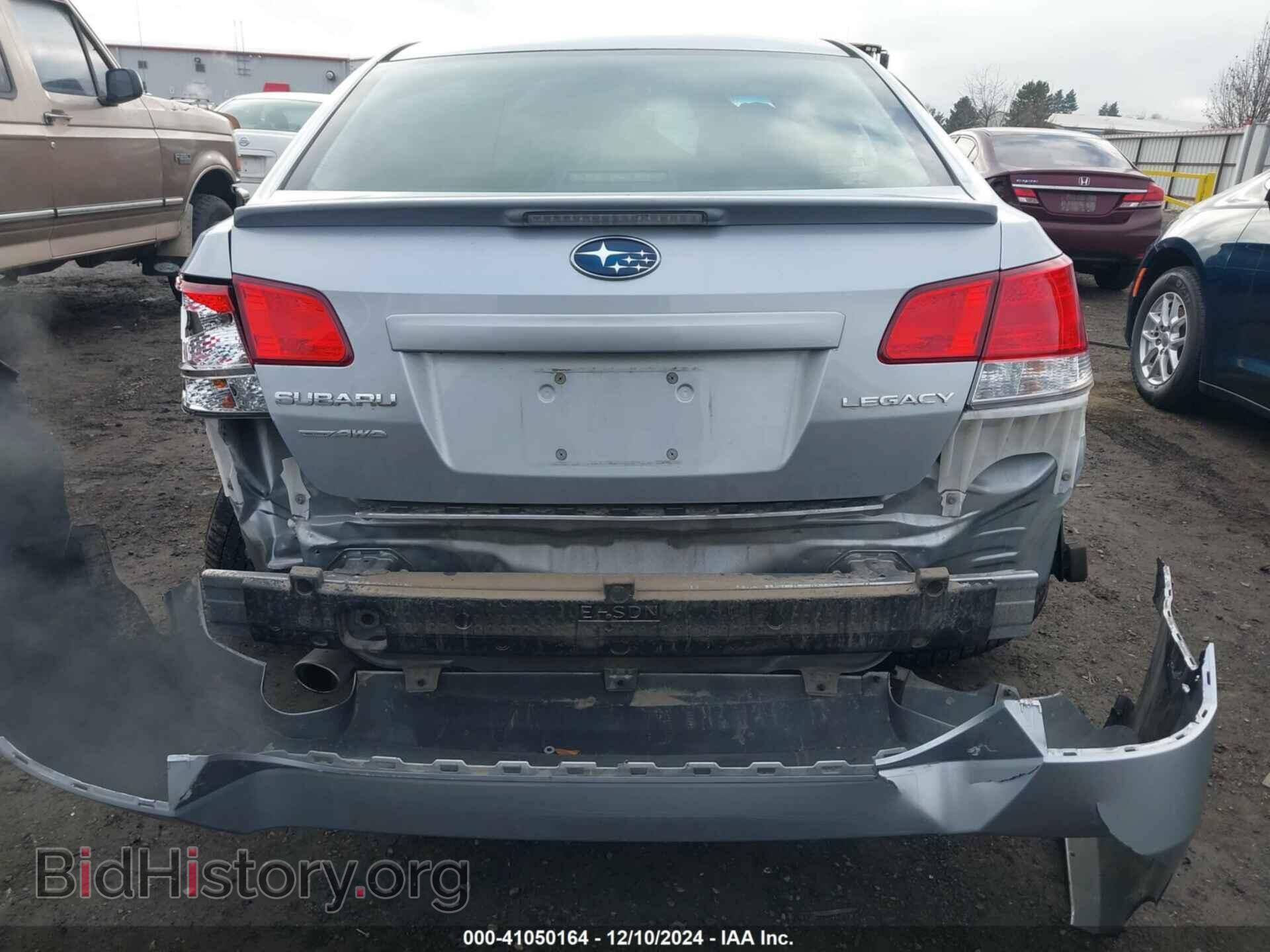 2012 SUBARU LEGACY - VIN: 4S3BMAC6XC1028664 - Фото 6
