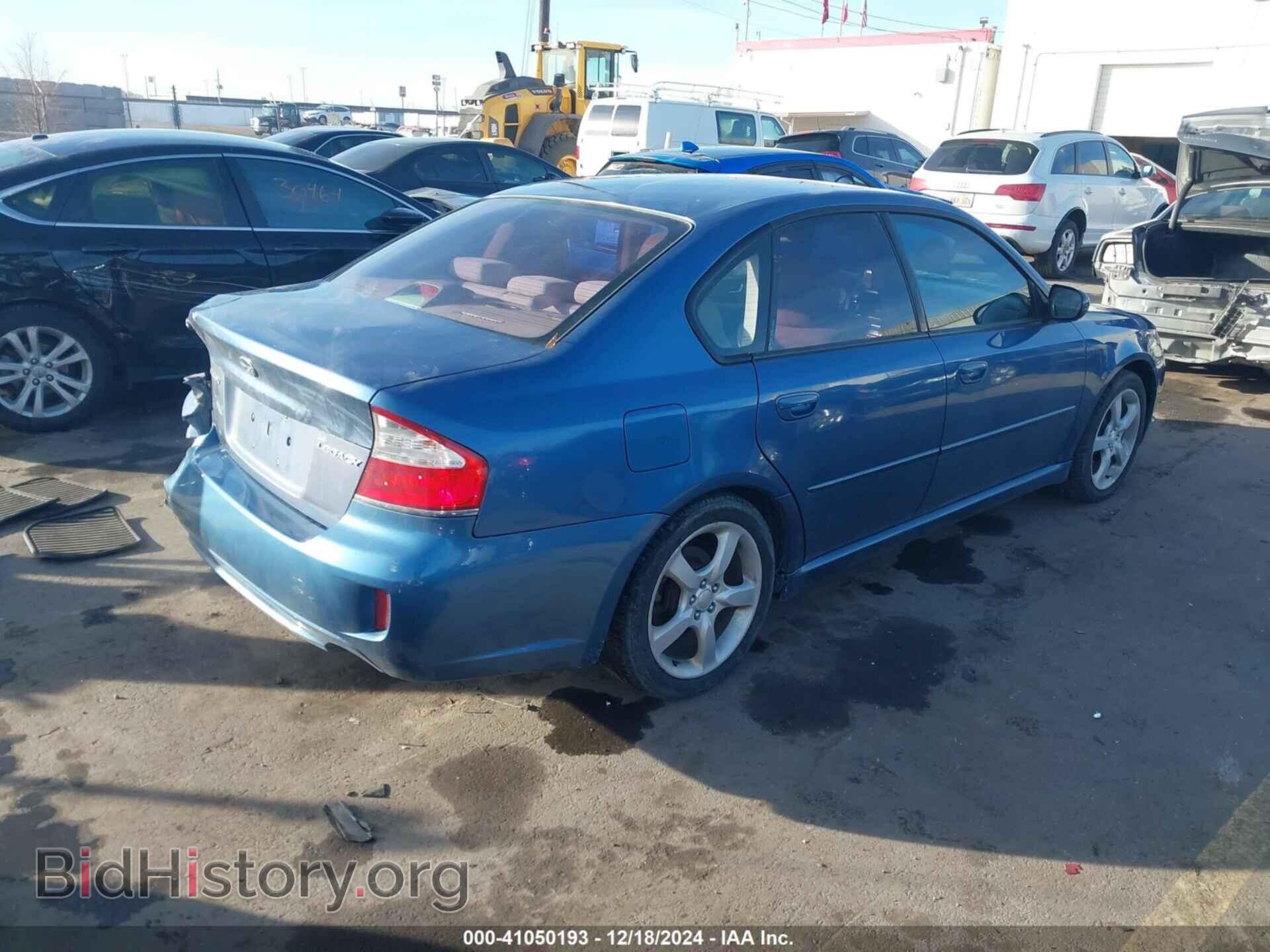 2009 SUBARU LEGACY - VIN: 4S3BL616596210514 - Фото 4