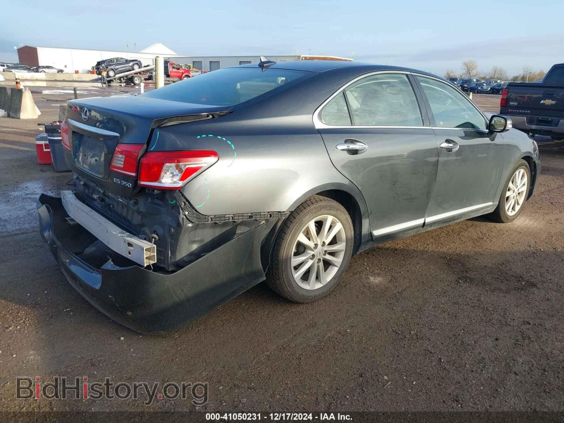 2011 LEXUS ES 350 - VIN: JTHBK1EG5B2447895 - Фото 4