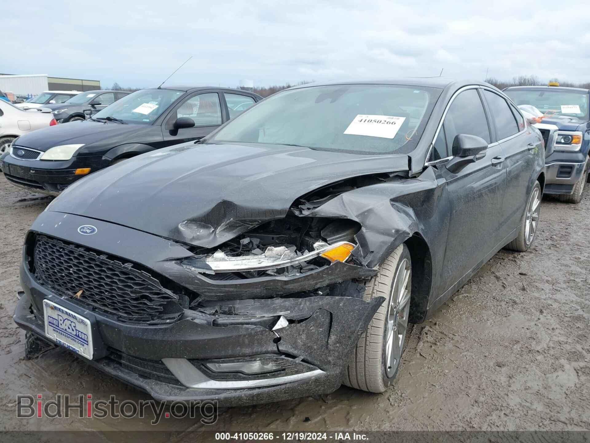 2017 FORD FUSION - VIN: 3FA6P0K99HR272002 - Фото 2