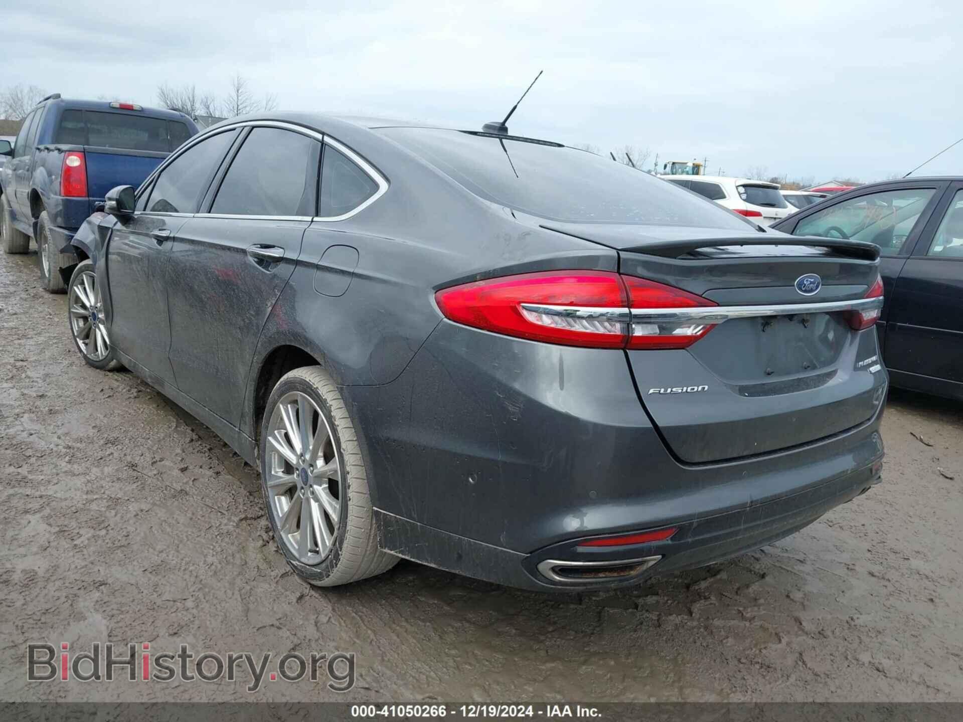 2017 FORD FUSION - VIN: 3FA6P0K99HR272002 - Фото 3