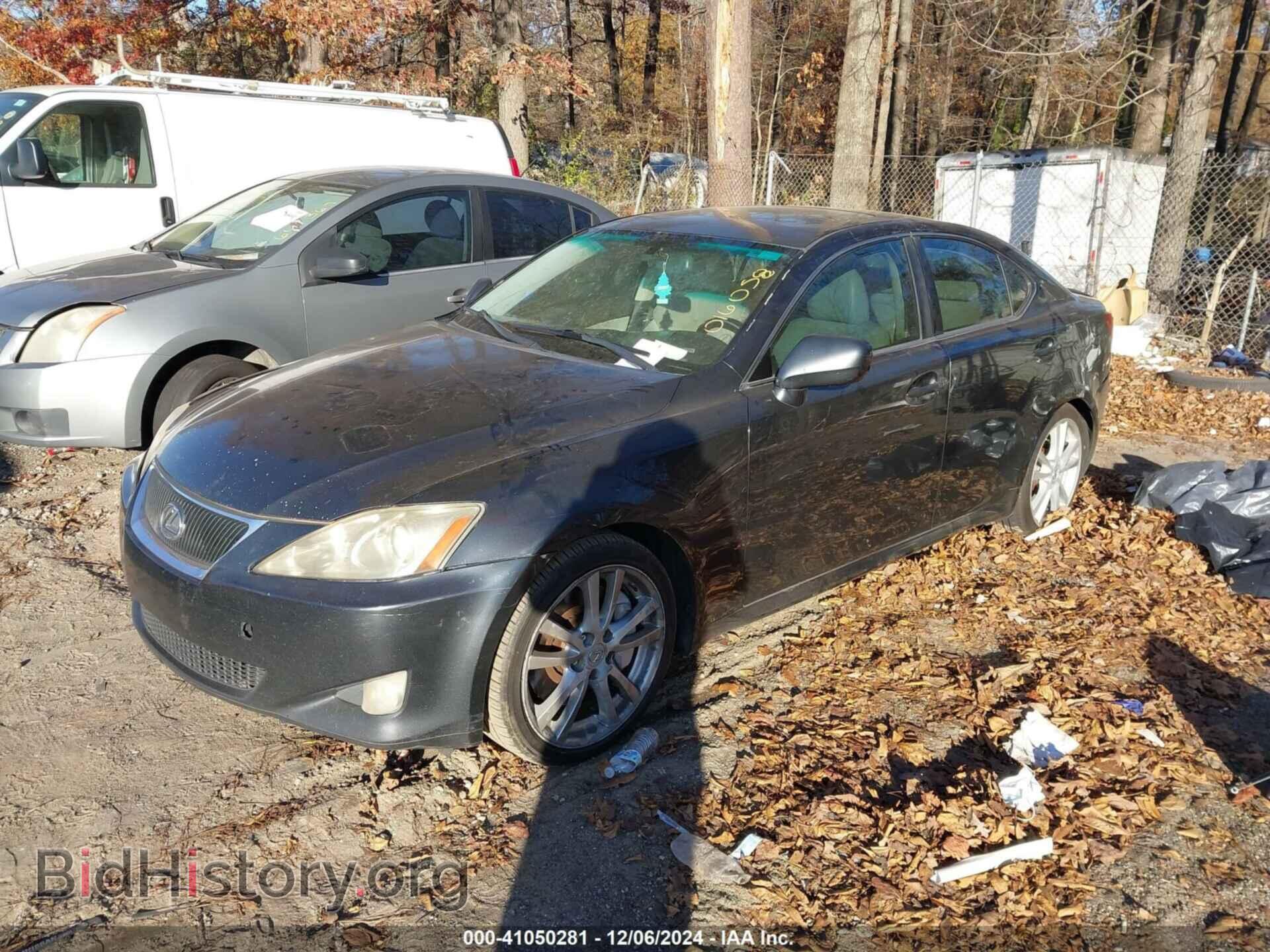 2007 LEXUS IS 350 - VIN: JTHBE262775016058 - Фото 2