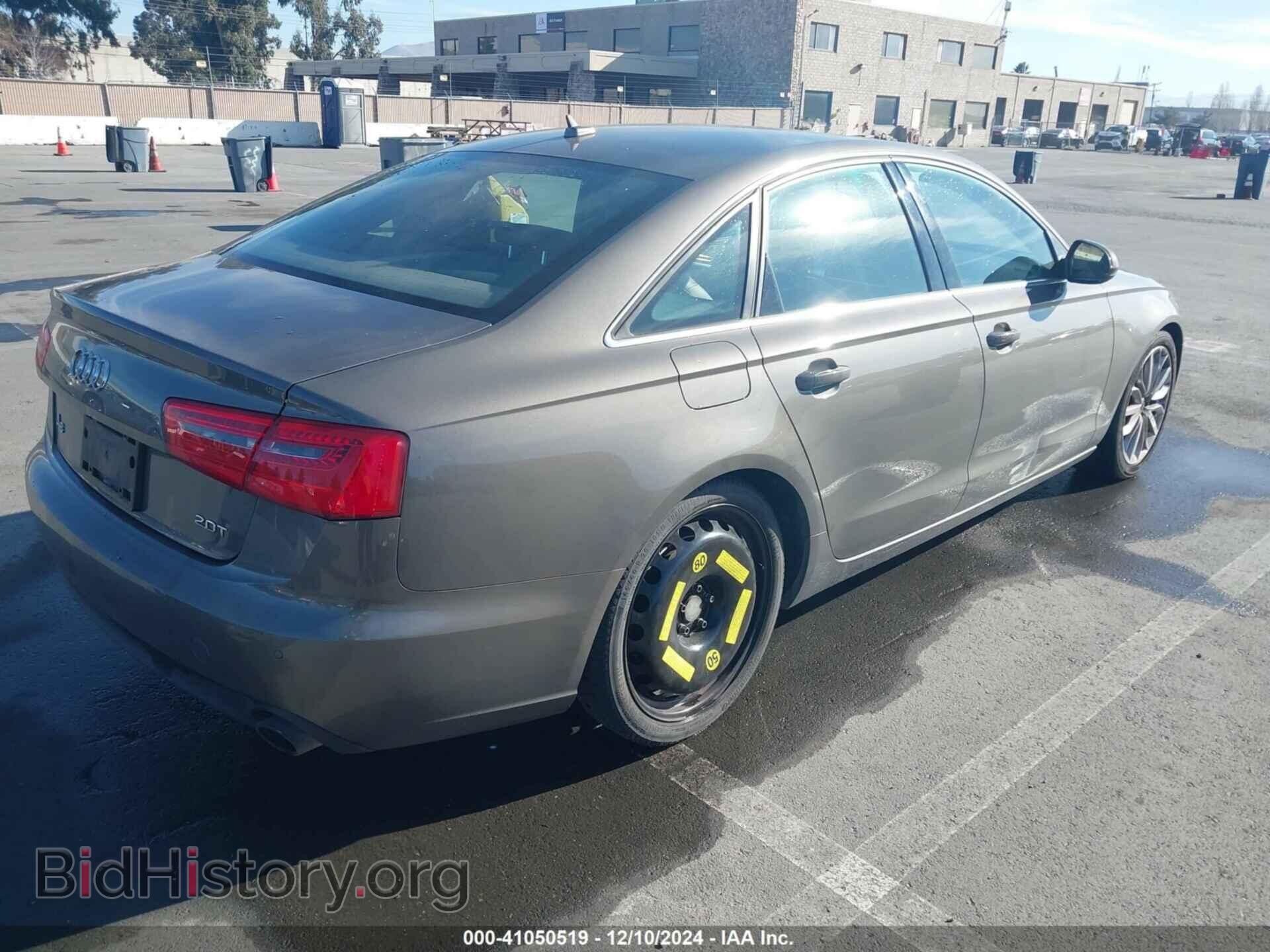 2012 AUDI A6 - VIN: WAUDFBFC3CN156342 - Фото 4
