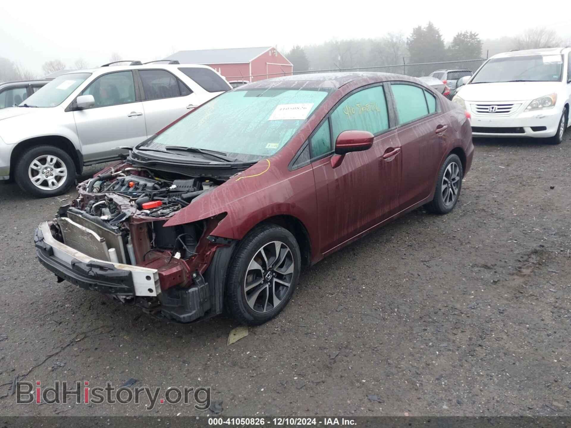 2015 HONDA CIVIC - VIN: 19XFB2F82FE238087 - Фото 2
