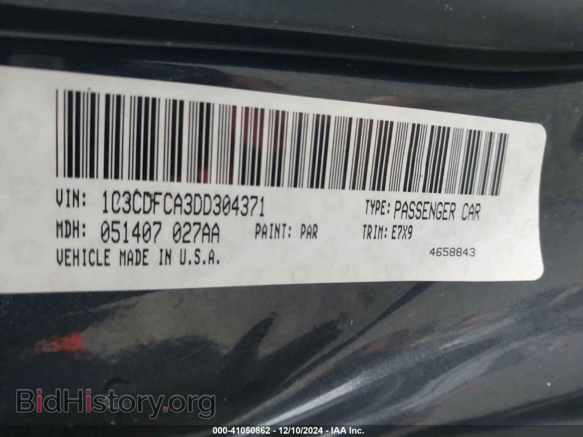 2013 DODGE DART - VIN: 1C3CDFCA3DD304371 - Photo 9