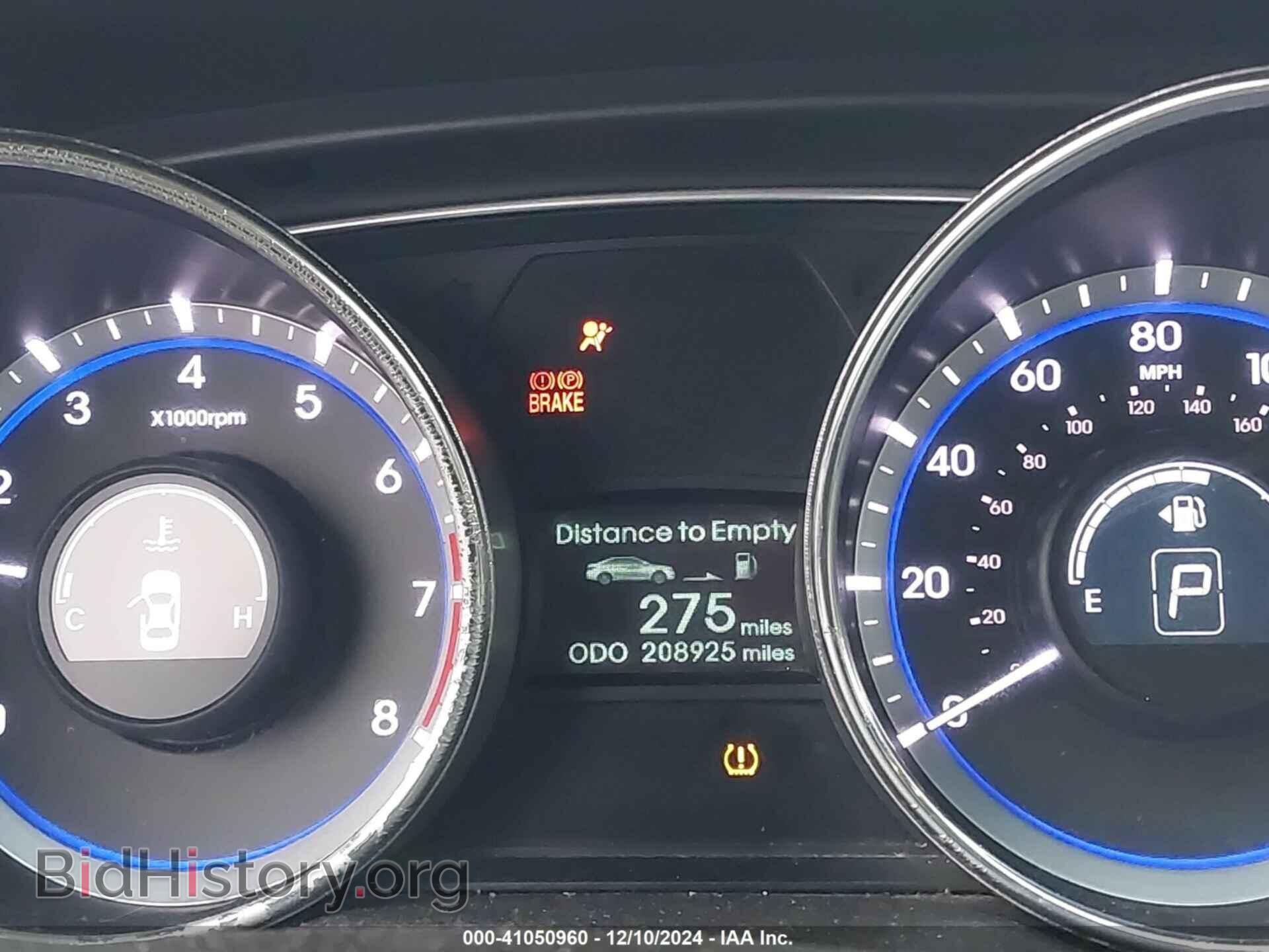 2011 HYUNDAI SONATA - VIN: 5NPEB4AC3BH018756 - Фото 7