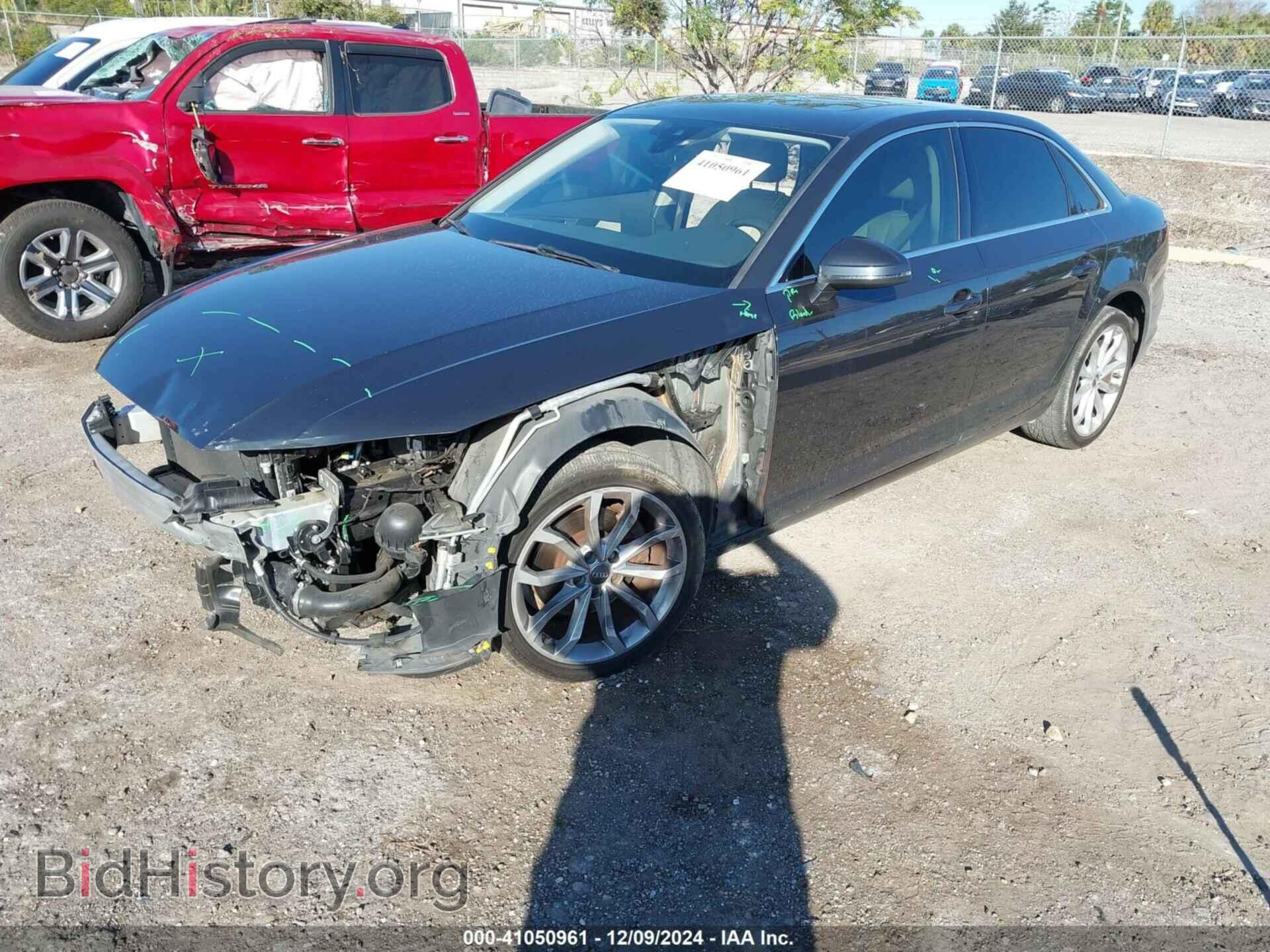 2019 AUDI A4 - VIN: WAUGMAF48KA022521 - Фото 2