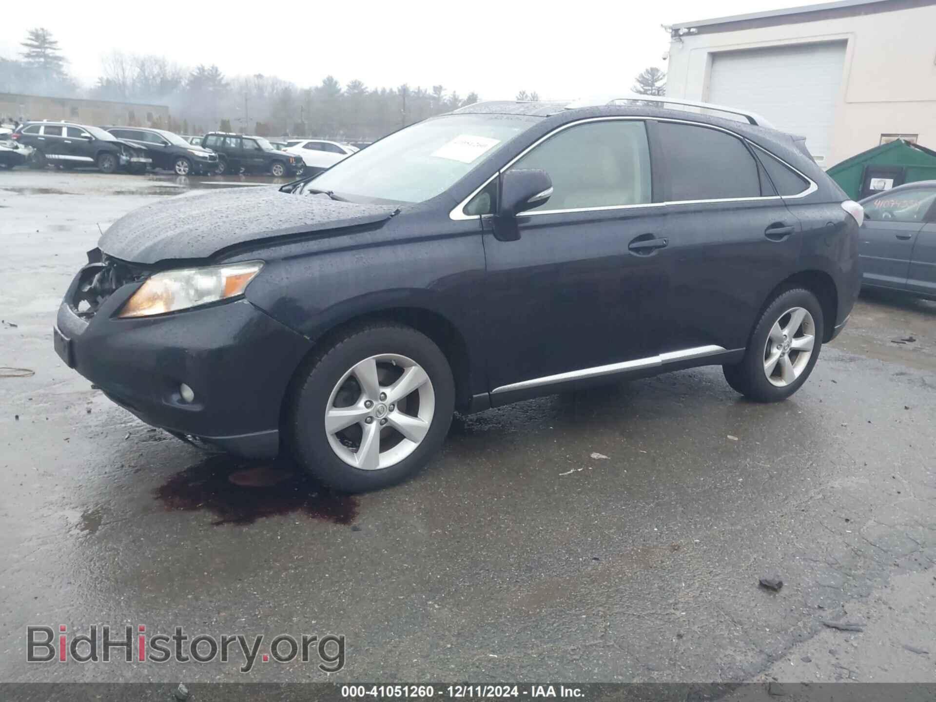 2010 LEXUS RX 350 - VIN: 2T2BK1BA3AC038033 - Фото 2