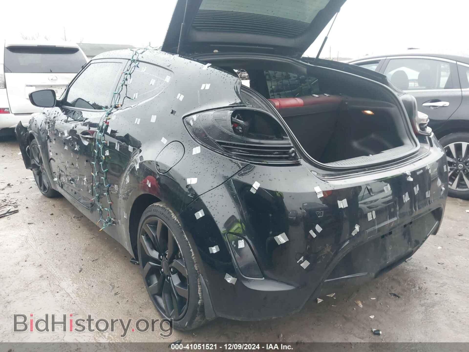 2012 HYUNDAI VELOSTER - VIN: KMHTC6AD8CU076180 - Фото 3