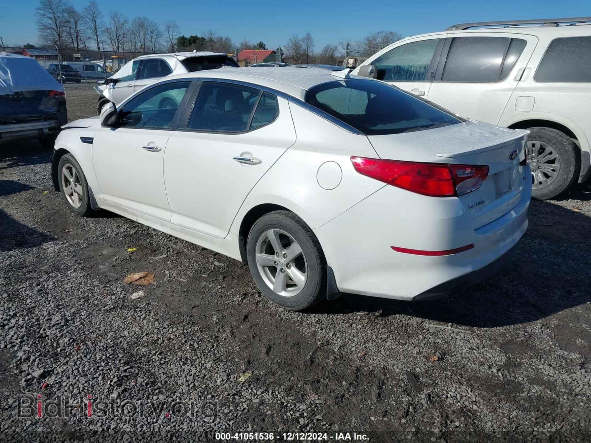2014 KIA OPTIMA - VIN: KNAGM4A70E5499752 - Фото 3
