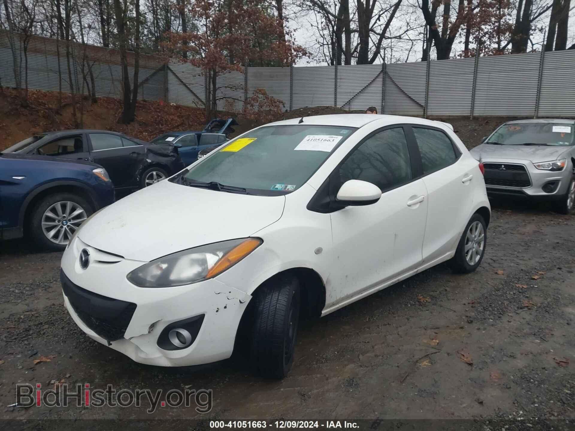 2012 MAZDA MAZDA2 - VIN: JM1DE1LY4C0141202 - Фото 2