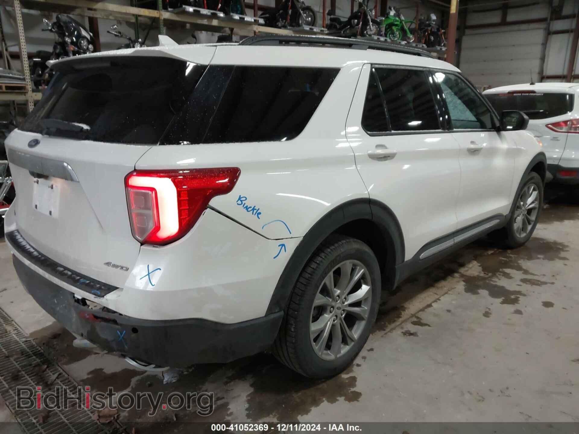 2022 FORD EXPLORER - VIN: 1FMSK8DH3NGA44098 - Фото 4