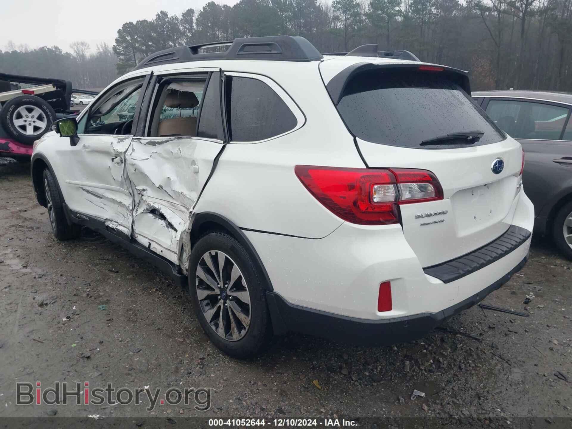 2017 SUBARU OUTBACK - VIN: 4S4BSANC0H3302115 - Фото 3