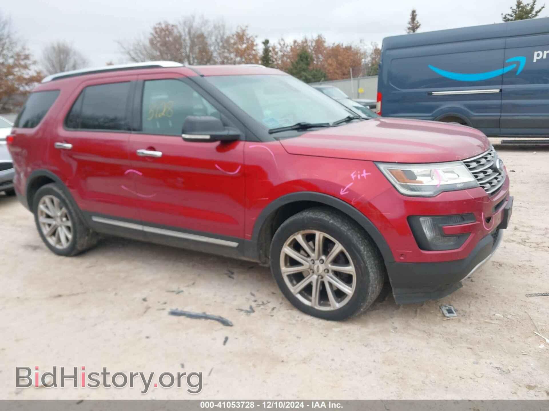 Фотография 1FM5K8F80GGA24016 - FORD EXPLORER 2016