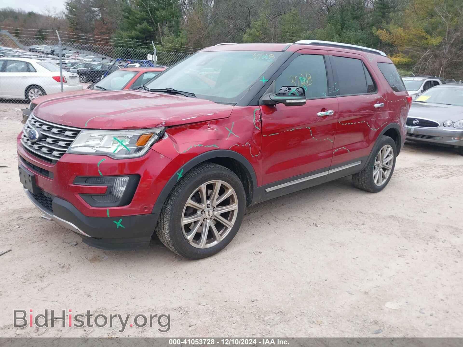 2016 FORD EXPLORER - VIN: 1FM5K8F80GGA24016 - Фото 2