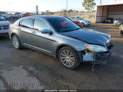 2012 Chrysler 200 Limited, бирюзовый — VIN 1C3CCBCB0CN137707, IAAI