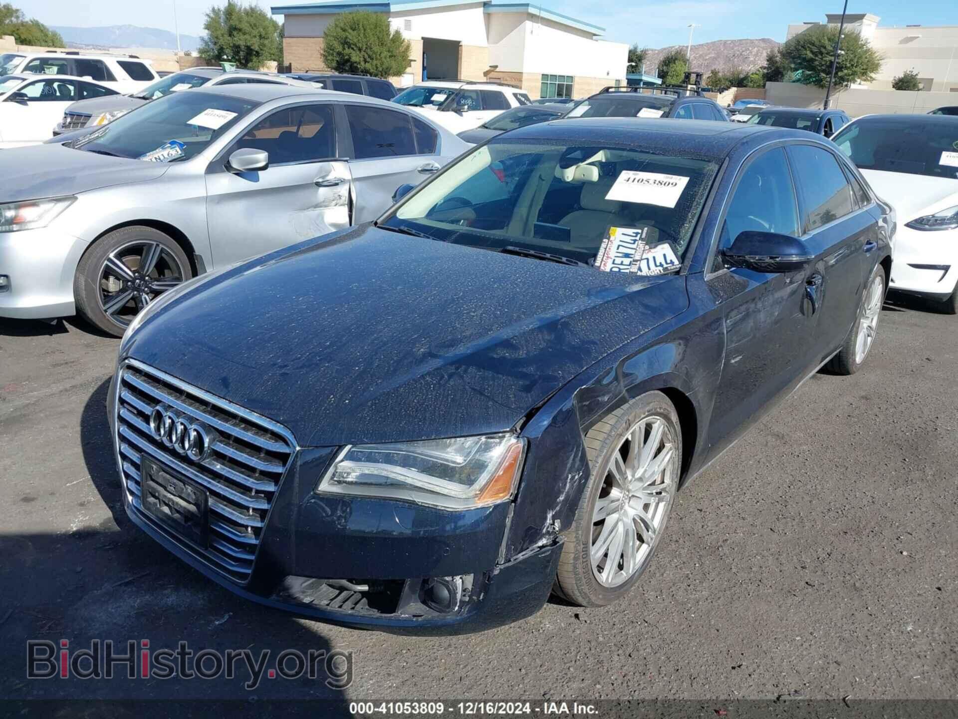 2012 AUDI A8 L - VIN: WAURVAFD4CN006249 - Фото 2