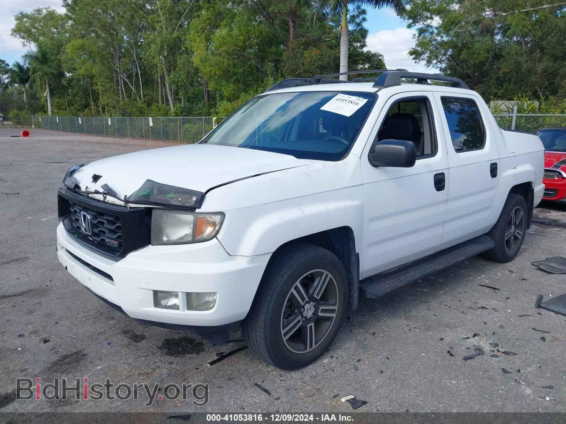 2013 HONDA RIDGELINE - VIN: 5FPYK1F79DB015487 - Фото 2